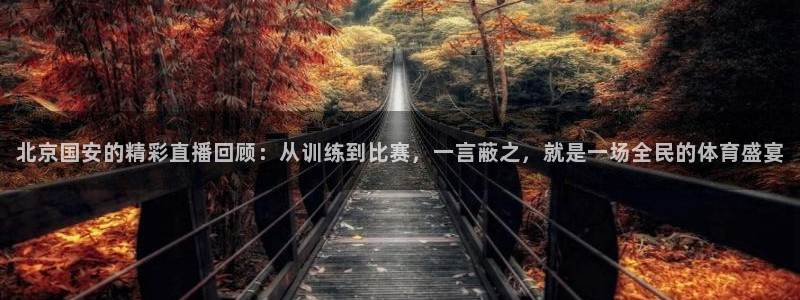 河豚nba体育直播：北京国安的精彩直播回顾：从训练到比赛，一言蔽之，就是一场全民的体育盛宴